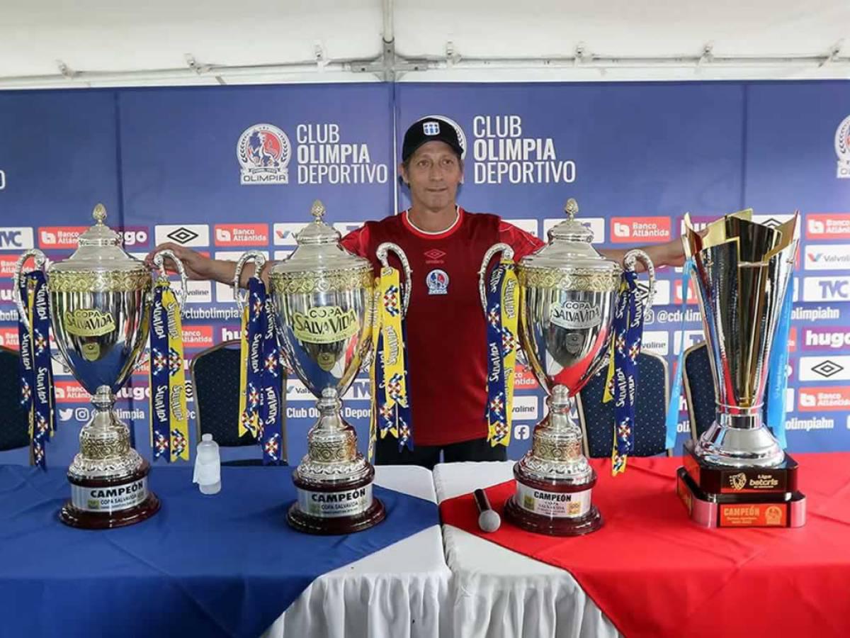 Llegó a 100 triunfos en Liga Nacional: ¡los grandes logros de Pedro Troglio en el fútbol de Honduras con Olimpia!