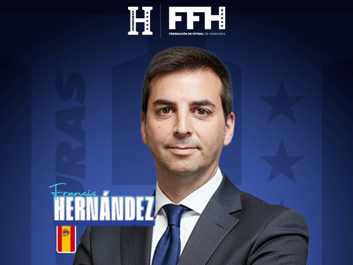 OFICIAL: la FFH anuncia a Francis Hernández como el director deportivo de la Selección de Honduras para el Mundial 2030