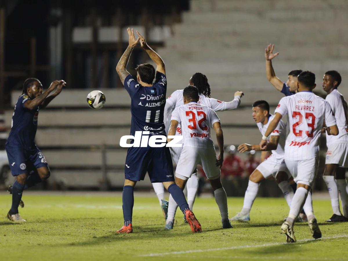 No se vio en TV del Motagua-Olimpia: Bronca entre jugadores, polémica en la final y las novias de los Auzmendi en el Nacional