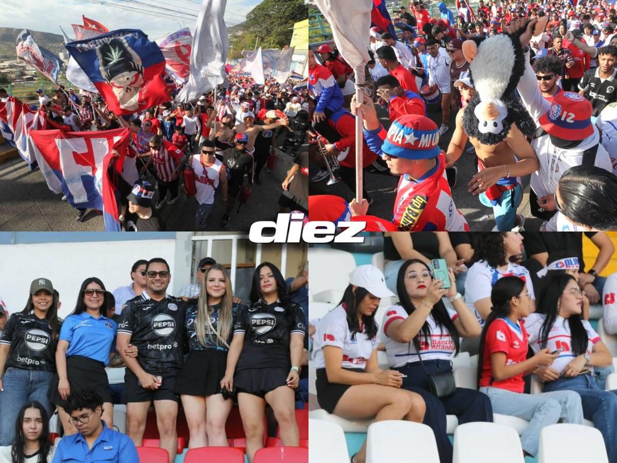 La Ultra Fiel puso el ambiente en la capital, burla de Olimpia para Motagua y así se vivió la previa del Clásico capitalino