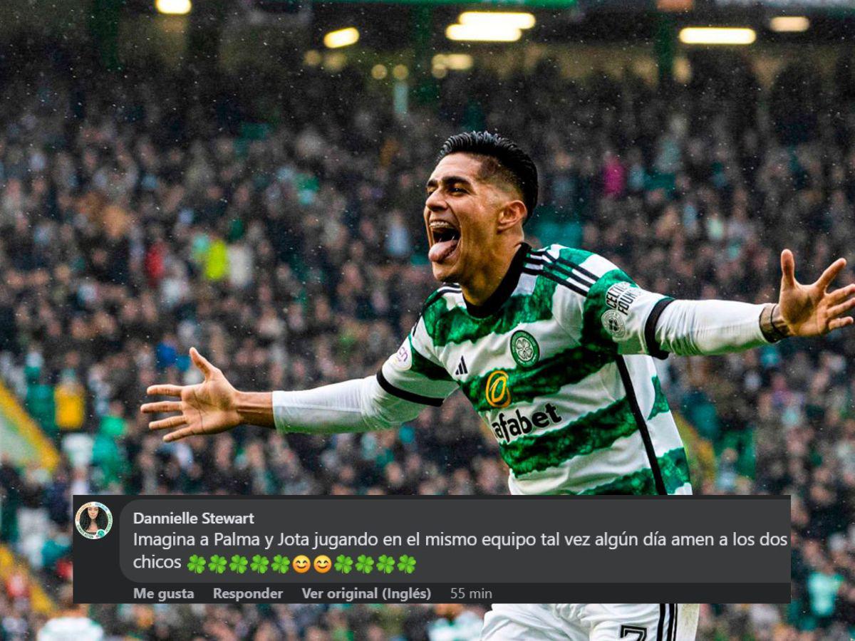 “Palma, nuestra próxima estrella”, “Celtic tiene un chico de oro”: Aficionados del gigante escocés se rinden al catracho