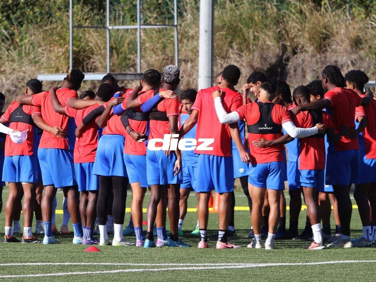 Curioso look en Olimpia, nuevos rostros y Elis a tope: así preparó el Rey de Copas su último entrenamiento previo al debut