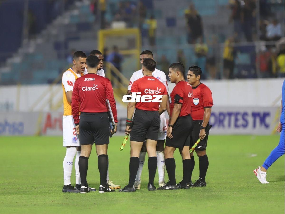 Zafarrancho entre Real España-Olimpia, amargura de Espinel y las chicas bellas que adornaron el primer clásico de 2025