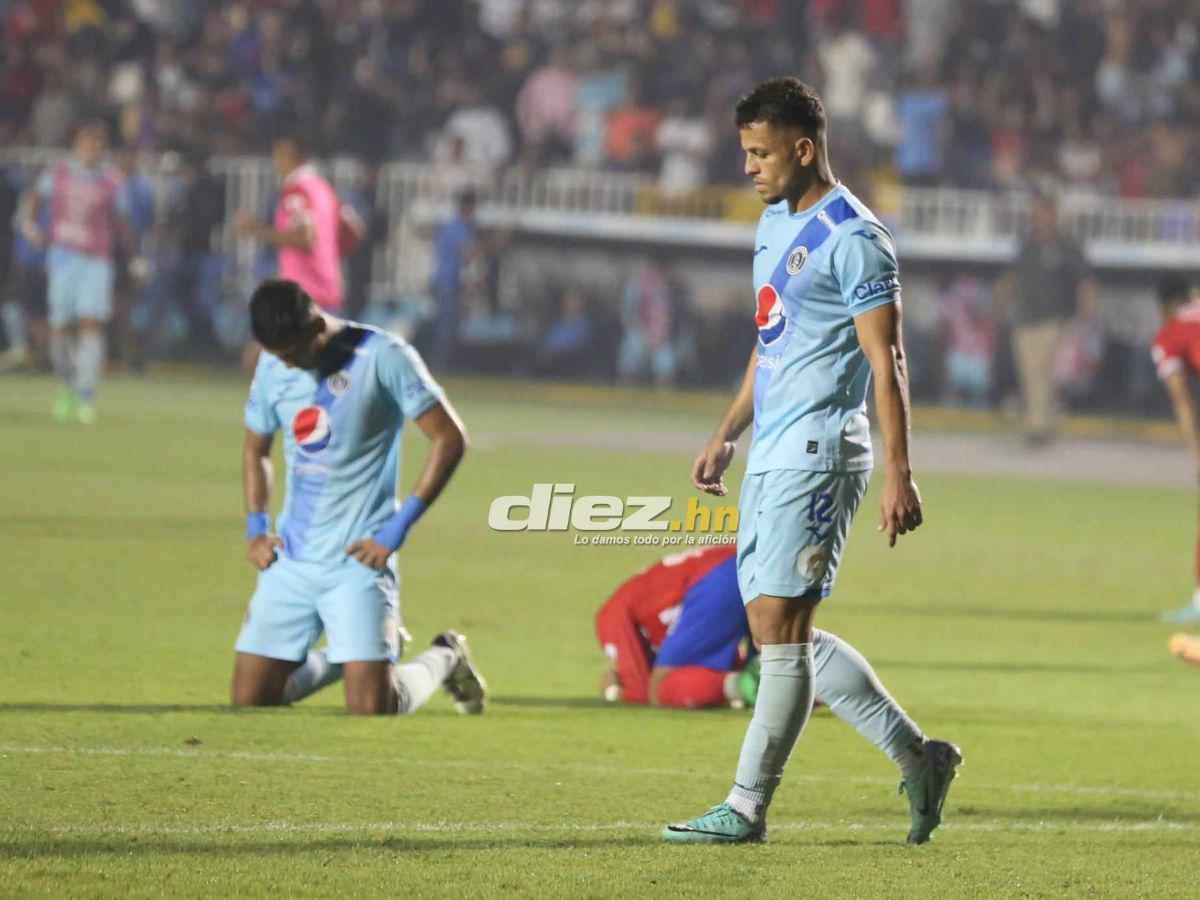 Espectacular celebración de Gabriel Araújo tras remontada de Olimpia, tristeza del Motagua y la fiesta de la Ultra Fiel