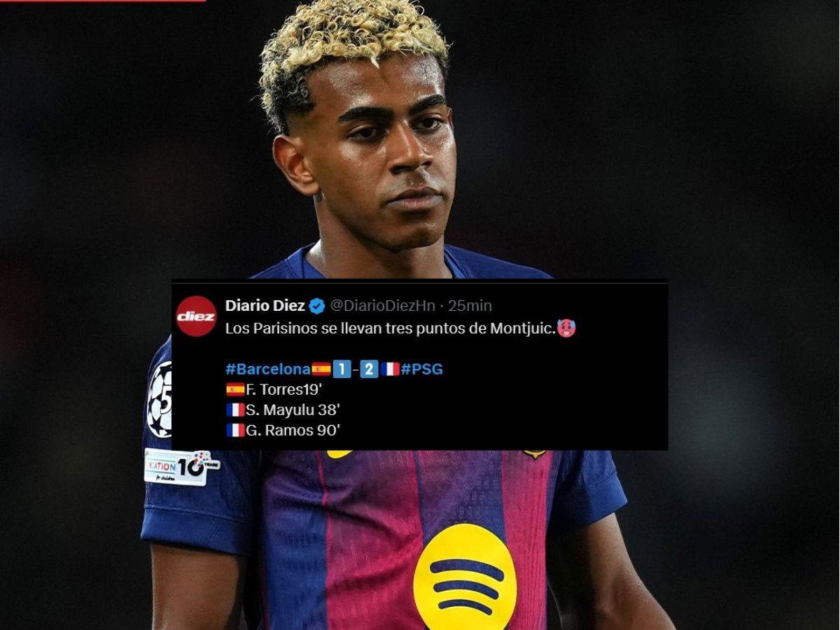 Sin Dembélé, sin Doué: La prensa señala los culpables de la nueva caída del Barcelona ante PSG en Champions League