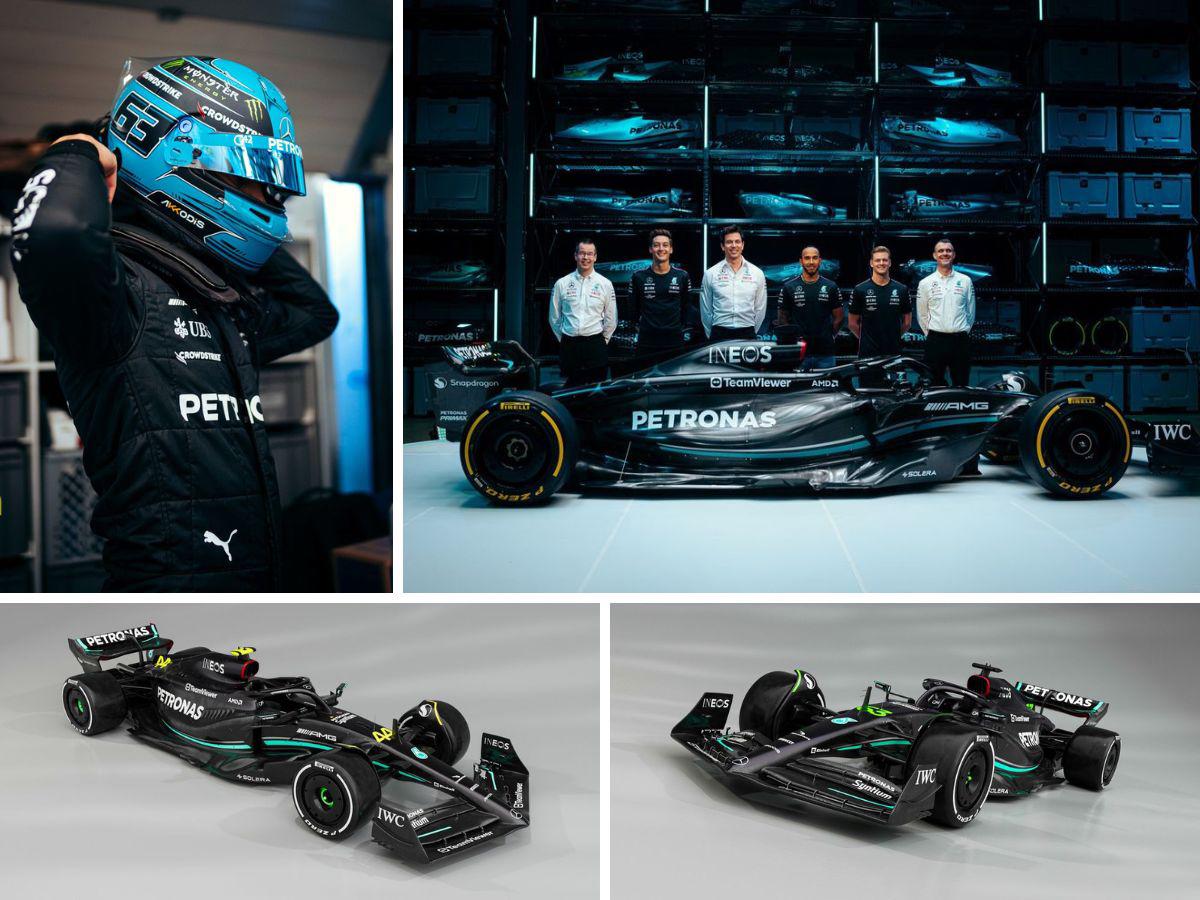 Así es el W14, nuevo monoplaza de Lewis Hamilton para la temporada 2023 de Fórmula Uno