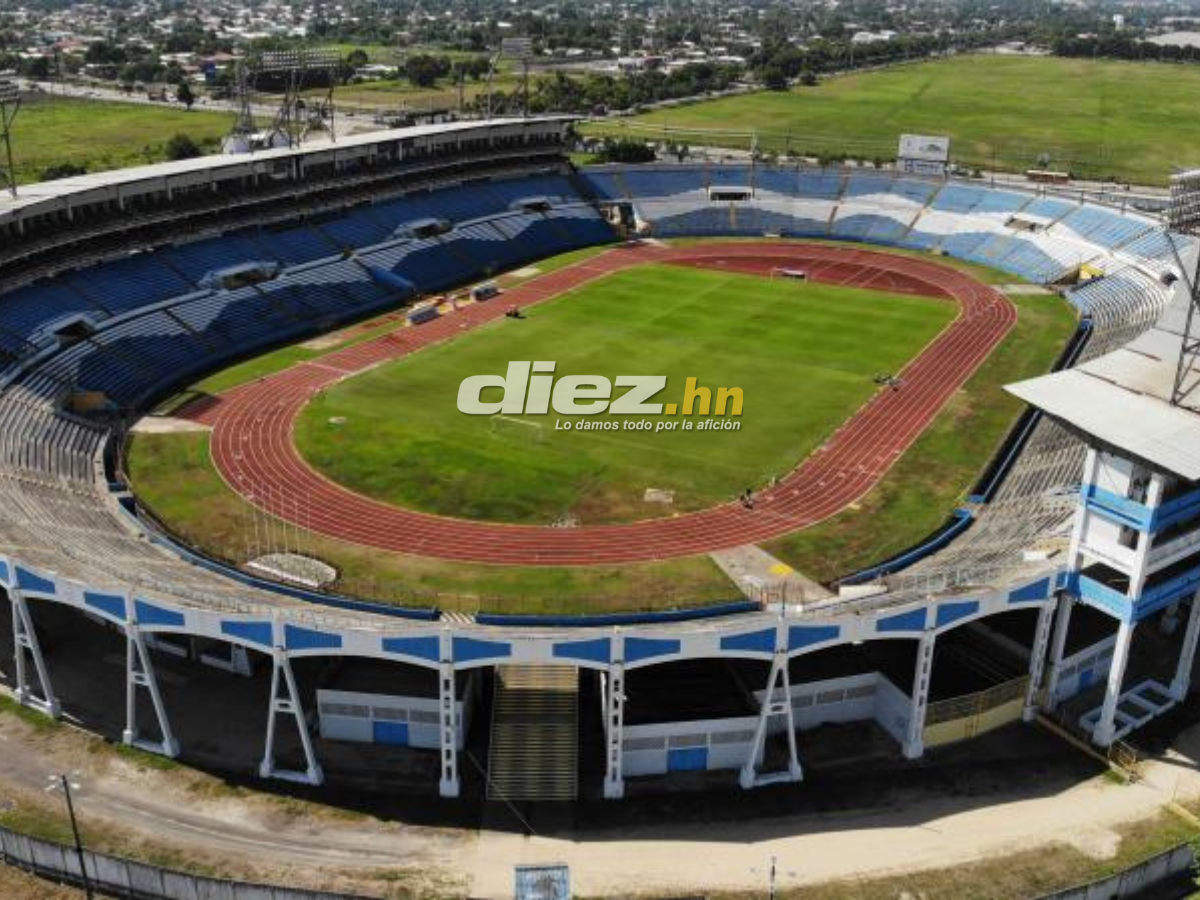 El Estadio Olímpico albergará los partidos de ida de octavos de Champions de Concacaf de los equipos Olimpia y Motagua.