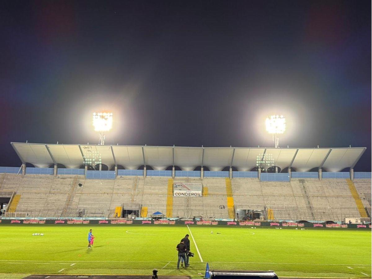 ¡Quedó espectacular! Listo el moderno techado de sol centro del Estadio Nacional Chelato Uclés