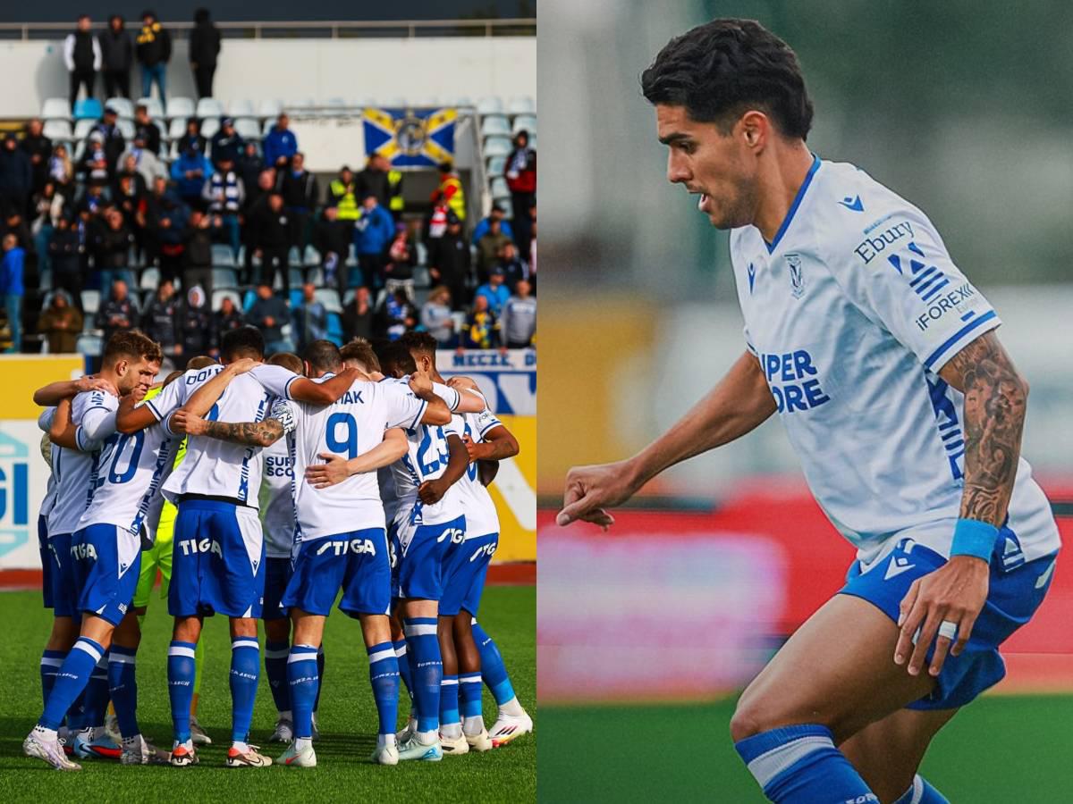 Luis Palma y Lech Poznan clasifican caminando a la tercera ronda de Champions League: el duro rival del hondureño