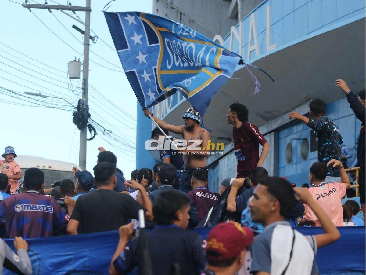 Real España bailó al Motagua: los rostros de tristeza y bronca en el “Ciclón Azul” tras el humillante 0-4 en el Nacional