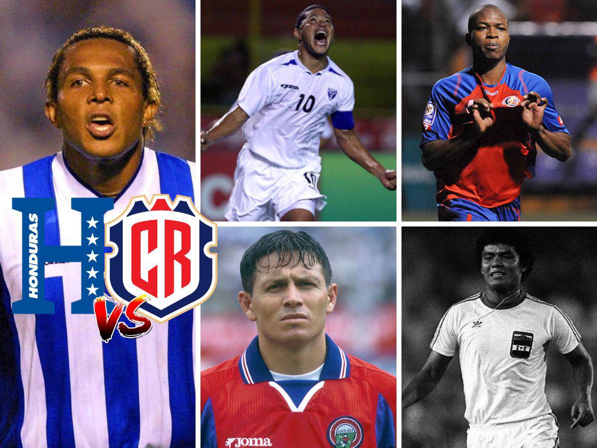 ¿Carlos Pavón es el rey? Estos son los máximos goleadores entre Honduras vs Costa Rica en la historia del fútbol