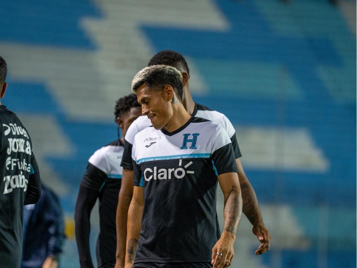 Misión: vencer a Nicaragua, ¡Honduras realizó su segundo entrenamiento en el búnker del Estadio Nacional Chelato Uclés!