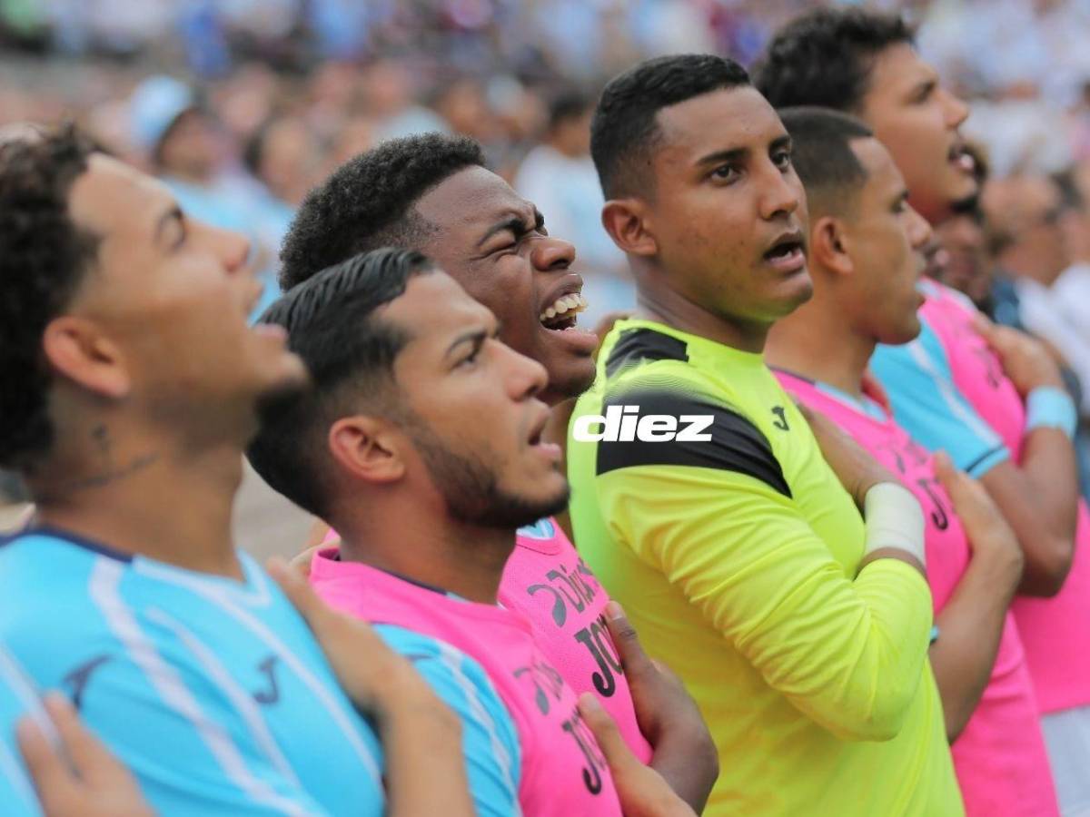 Keyrol Figueroa a todo pulmón: las otras fotos que no viste del Honduras-Argentina