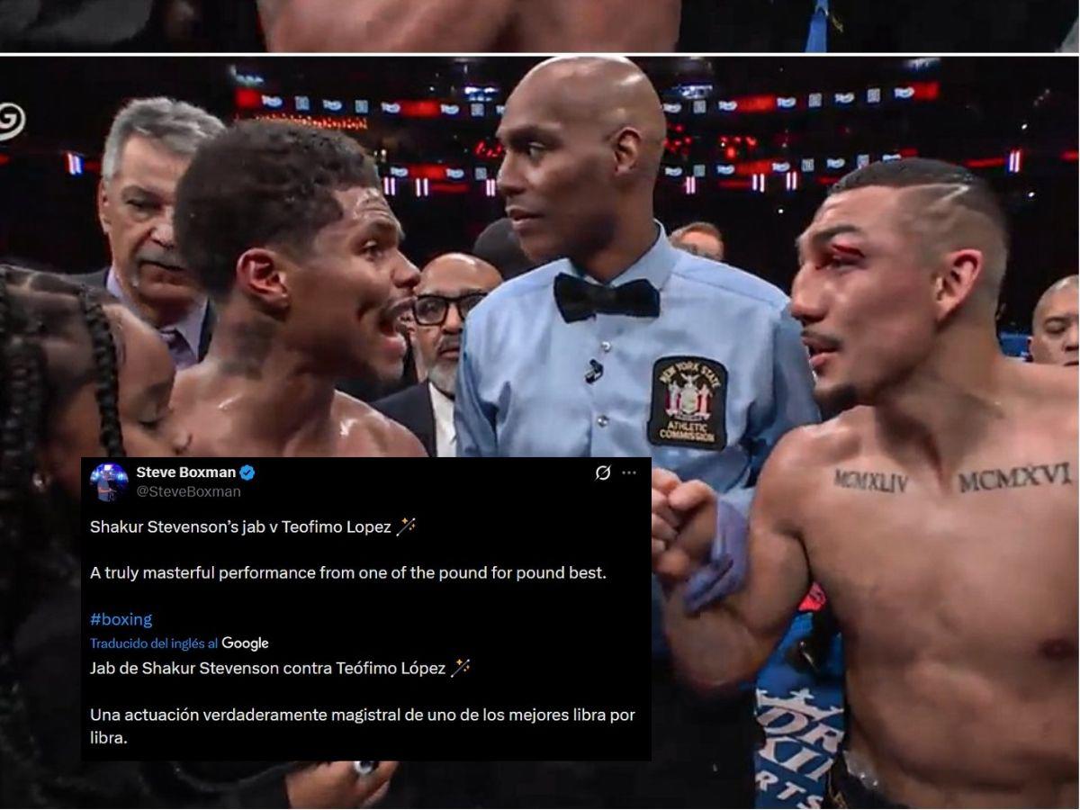 Prensa internacional se rinde tras paliza sobre Teófimo López: Lo barrieron, Shakur lo dominó