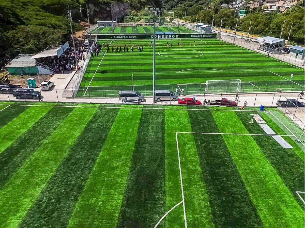 ¡Espectacular! Condepor entrega moderno complejo deportivo en la colonia San José de la Vega, Tegucigalpa