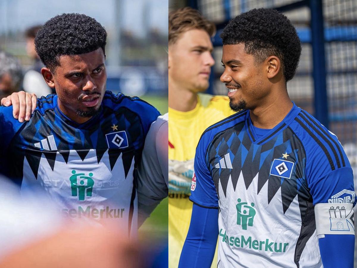 Leonardo Posadas sigue su ascenso en Alemania: Pasó del Sub 19 a capitán de la 23 del Hamburgo, consiguiendo importante logro