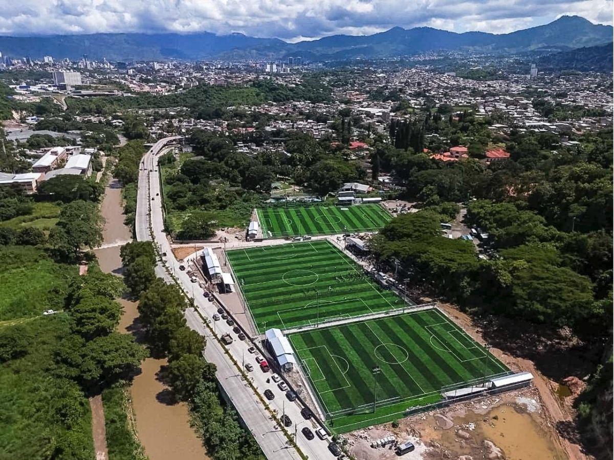 ¡Espectacular! Condepor entrega moderno complejo deportivo en la colonia San José de la Vega, Tegucigalpa