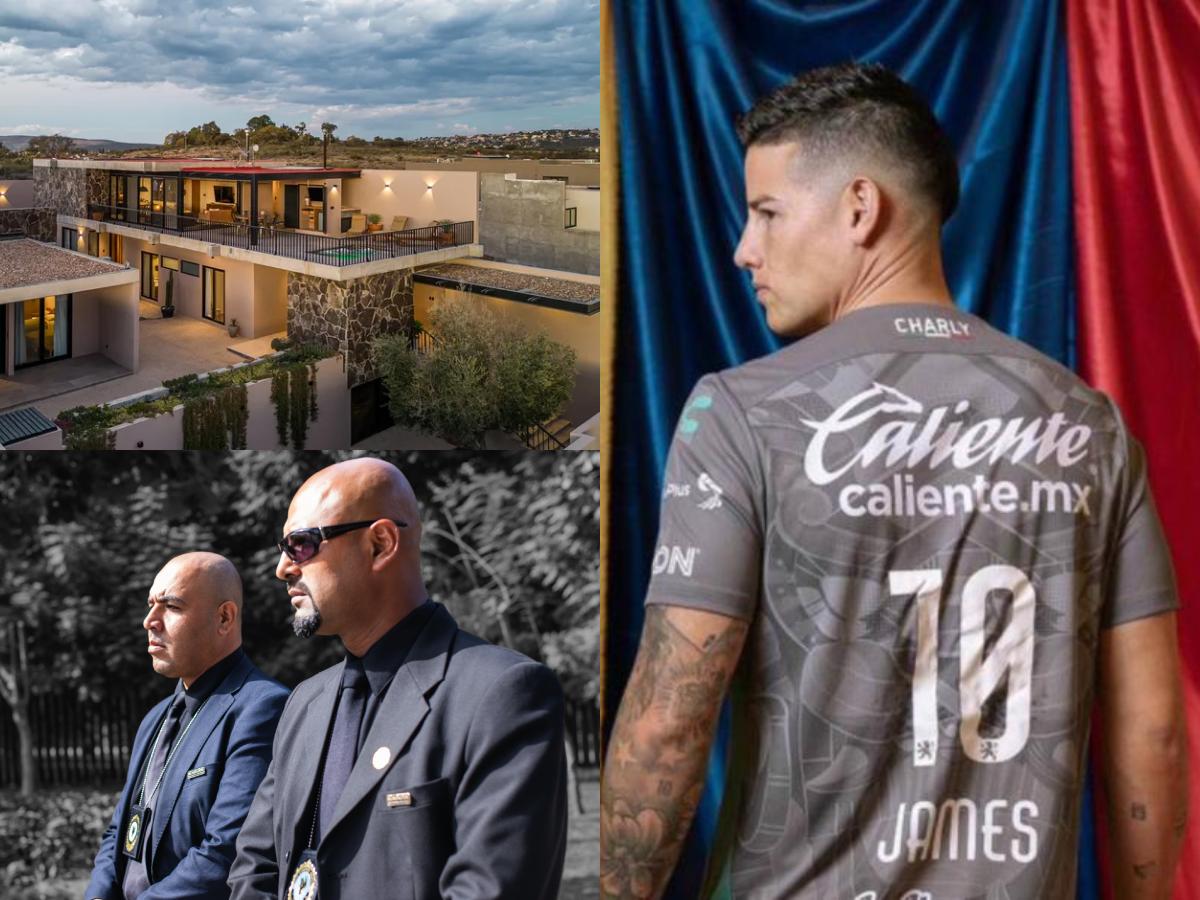 Mansión, seguridad y transporte privado: Las increíbles condiciones de James Rodríguez para fichar por Club León