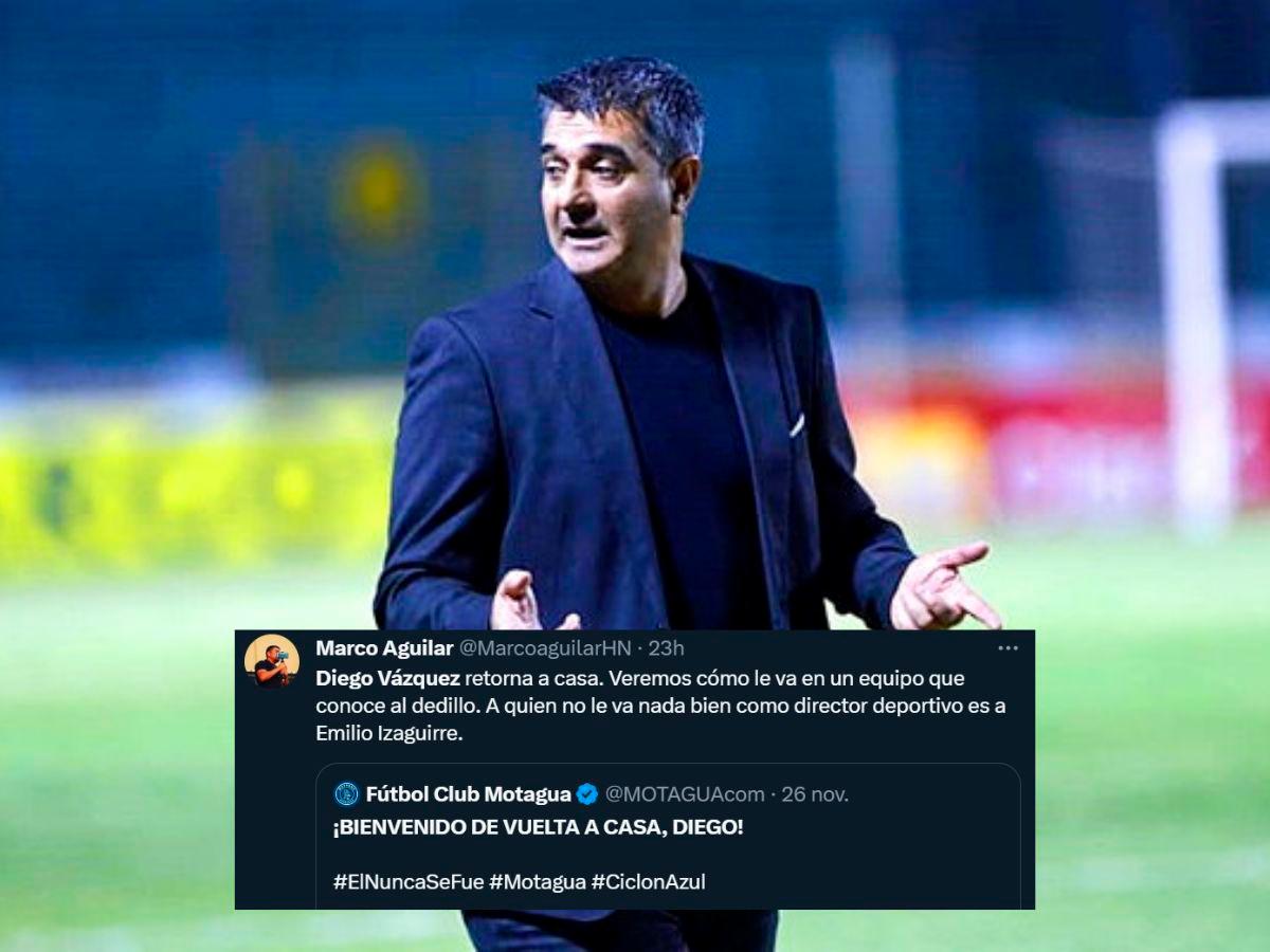 Prensa hondureña se rinde al retorno de Diego Vázquez al Motagua: “Volvió el más exitoso”, “Regresa el que no debió irse”