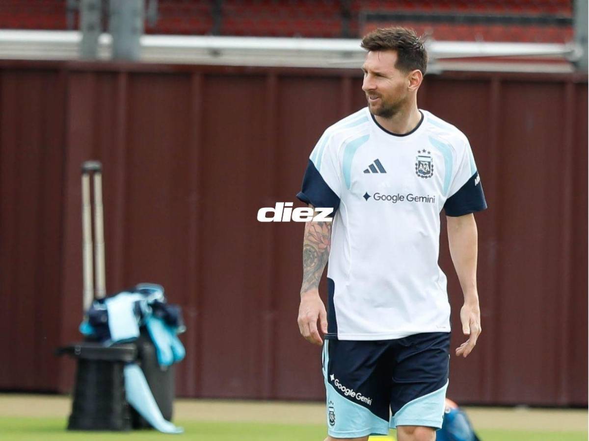 ¡Con Messi a la cabeza! Así fue el último entreno de la Selección Argentina
