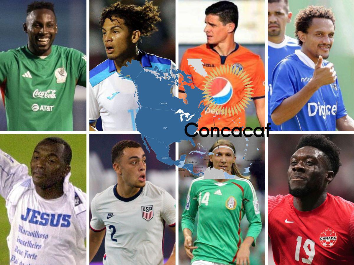 Honduras tiene 10: Los 36 futbolistas nacionalizados más recordados de las selecciones de Concacaf