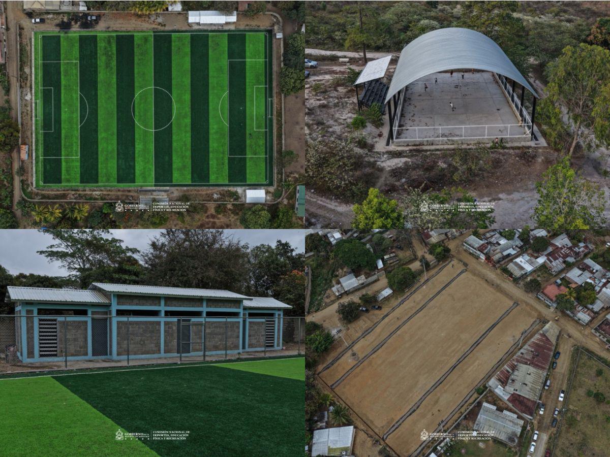 ¡Dos canchas sintéticas! Condepor revela los avances de tres proyectos en reconocidos municipios de El Paraíso