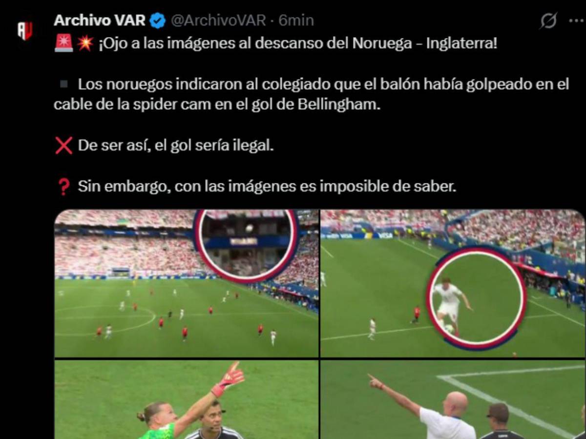 Gol de Bellingham no tuvo que contar, tristeza de Haaland y las polémicas del VAR