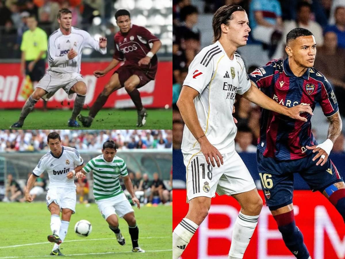 Kervin Arriaga en la lista: los hondureños que han jugado contra Real Madrid; cuatro le han anotado a los merengues