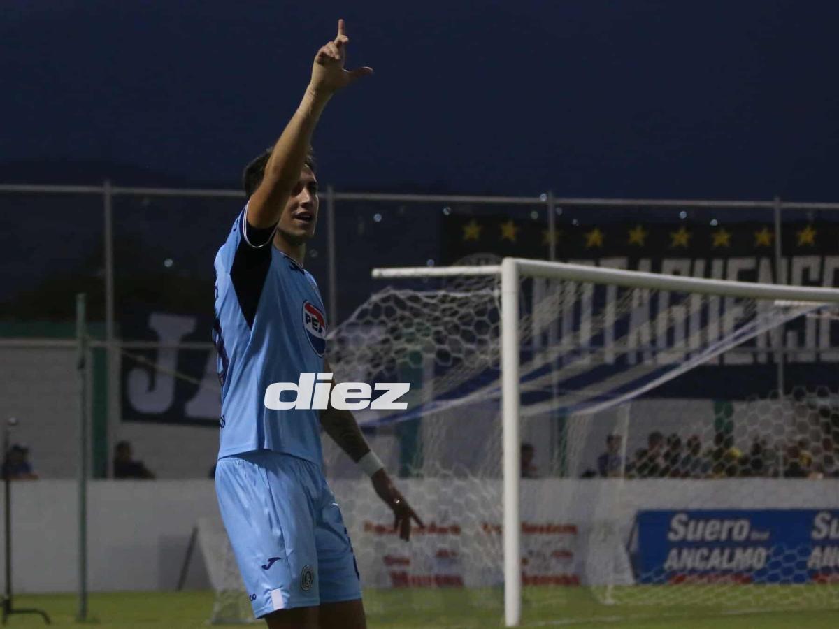 La noche de Rodrigo Auzmendi, el gol al estilo de Lamine Yamal y fiesta de Motagua tras humillar al Génesis en la liguilla