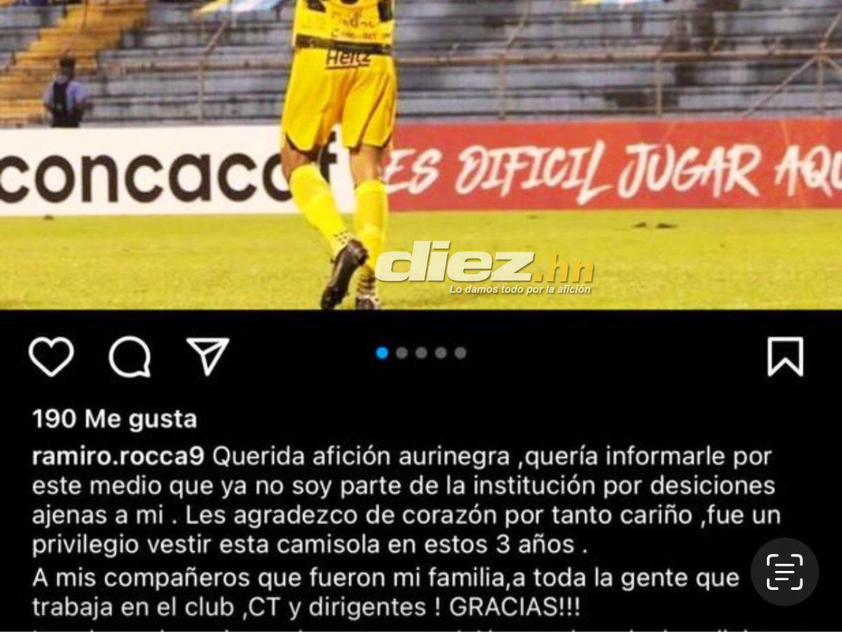 Con la camiseta del Motagua y vestido de Maradona: Así fue el adiós de Ramiro Rocca de Honduras, ¿se va triste?