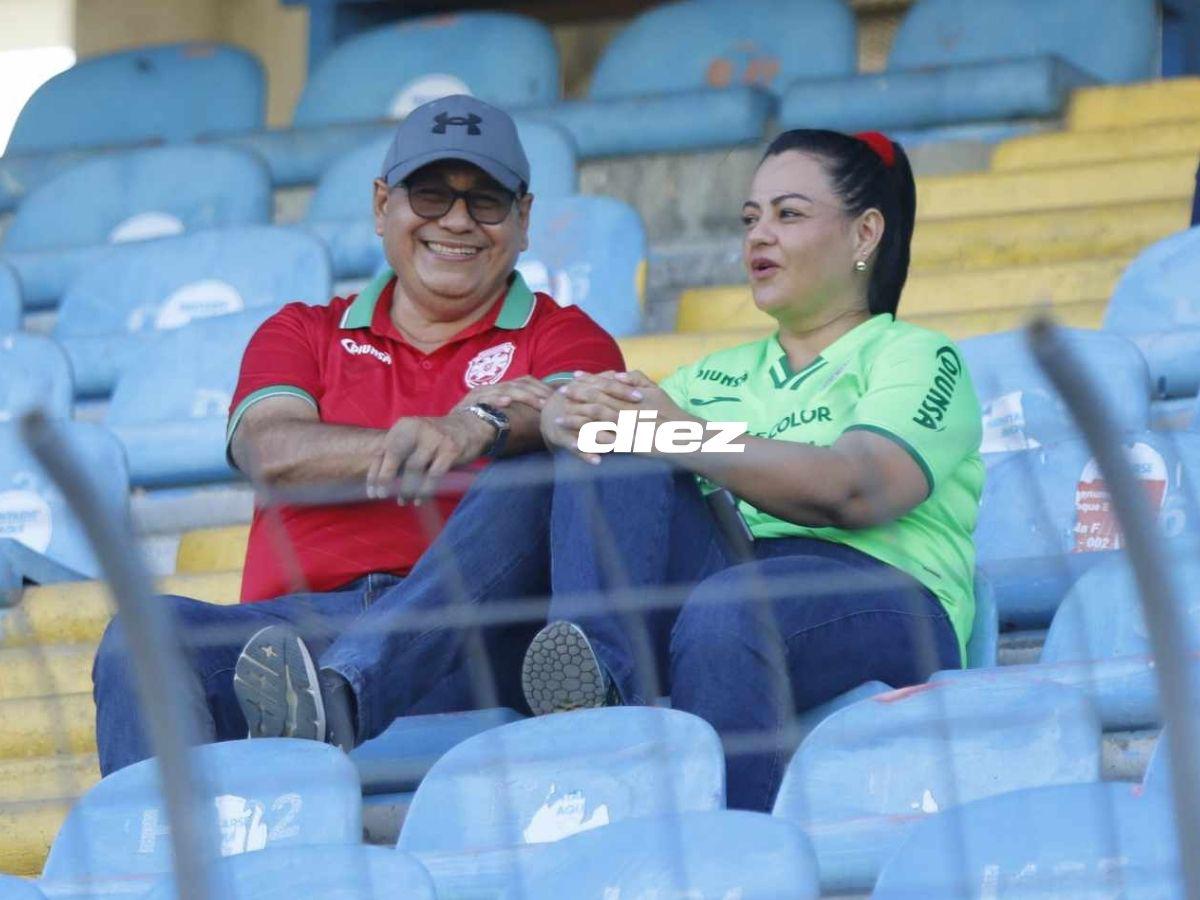 Chicas bellas adornan la previa del clásico Marathón-Real España y la policía blinda el Olímpico