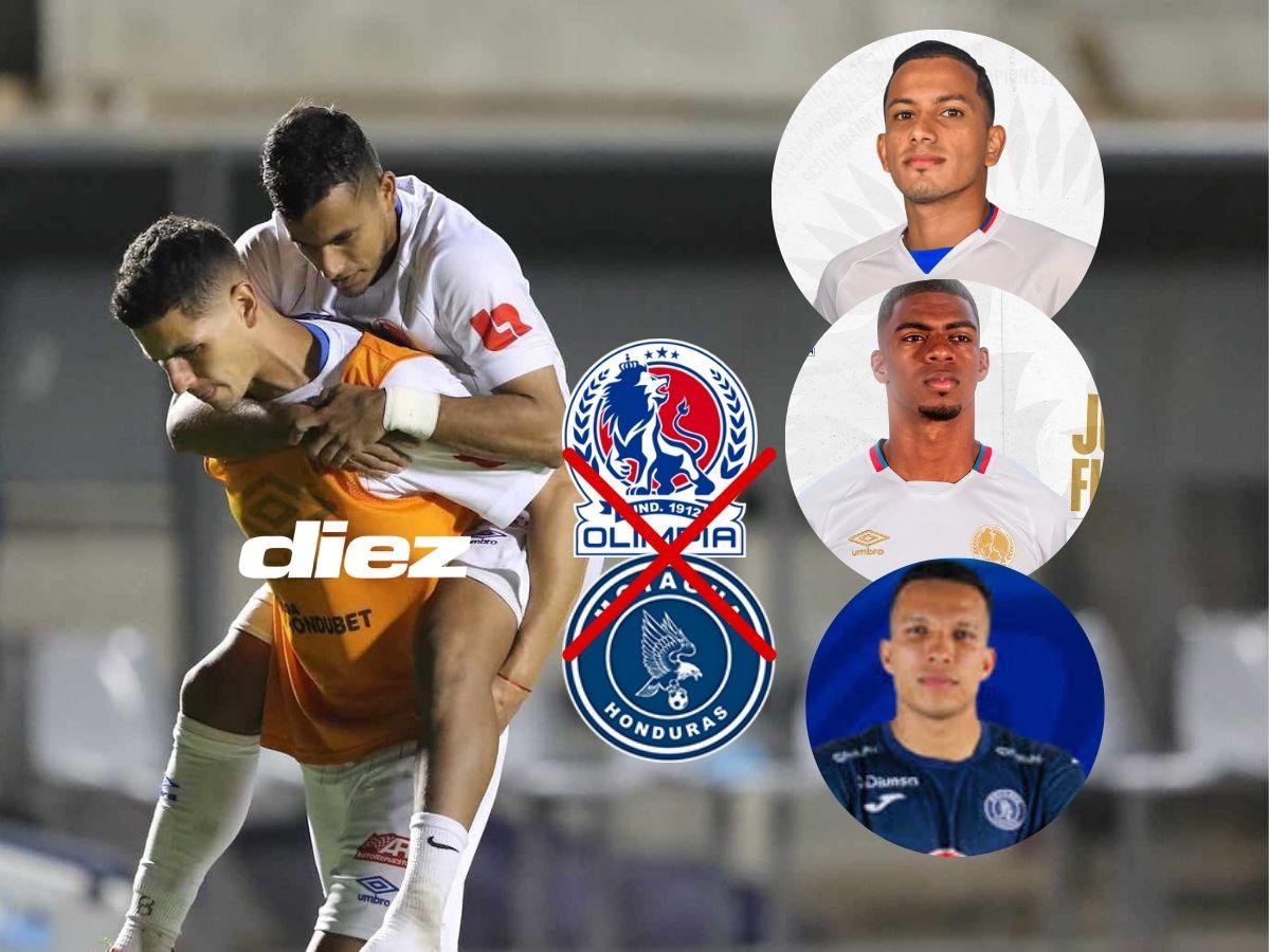 ¡Olimpia tiene cinco bajas ante Motagua! La lista oficial de futbolistas que se pierden la gran final de vuelta del Apertura
