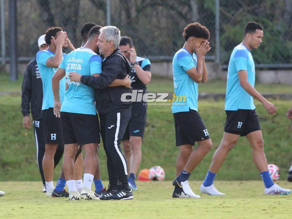 Luis Palma lució su talento y hubo cumpleaños en el CAR en último entreno de Honduras antes de la batalla ante Cuba