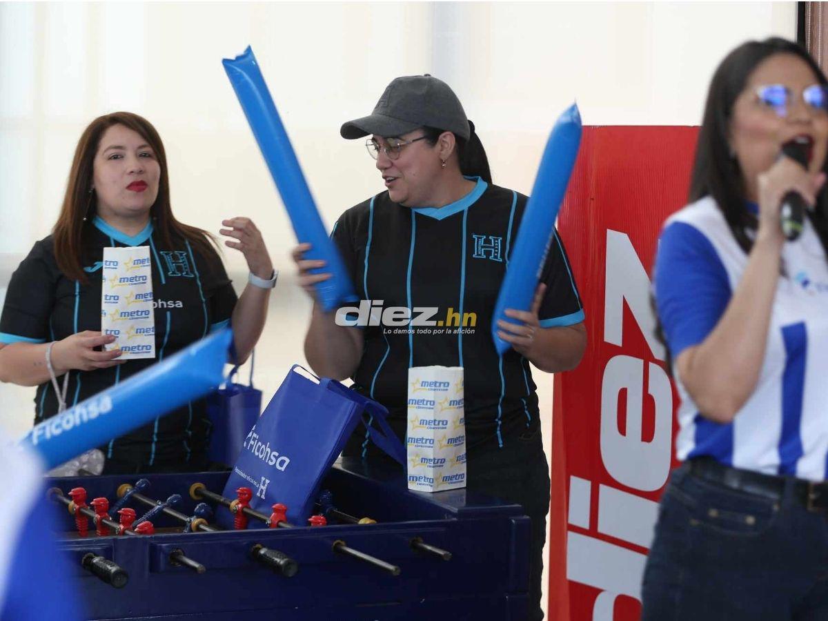 Bellezas y euforia por el Honduras-Costa Rica: Así se vivió el clásico centroamericano en el Estadio Virtual de Diario DIEZ
