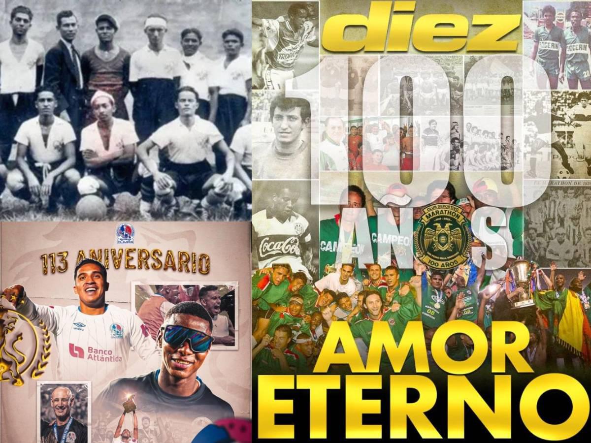 Marathón se une a la selecta lista en Centroamérica: los clubes con 100 años o más y los que están cerca de cumplirlos