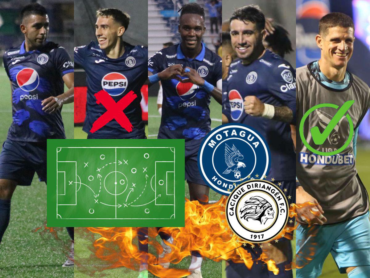 ¡Con baja confirmada ante Diriangén! El potente 11 que prepara Motagua para su debut en Copa Centroamericana 2024
