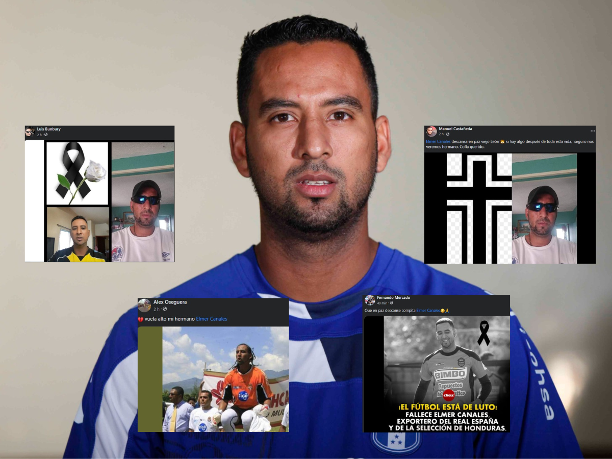 “Vuela alto, Elmer Canales”: Familiares y amistades, consternados por fallecimiento del exportero de la Selección de Honduras