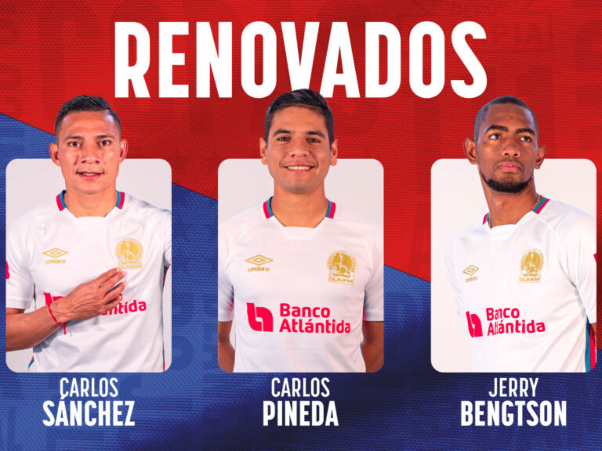 OFICIAL: Olimpia confirma las últimas tres renovaciones para encarar el Apertura 2023: Jerry Bengtson se queda