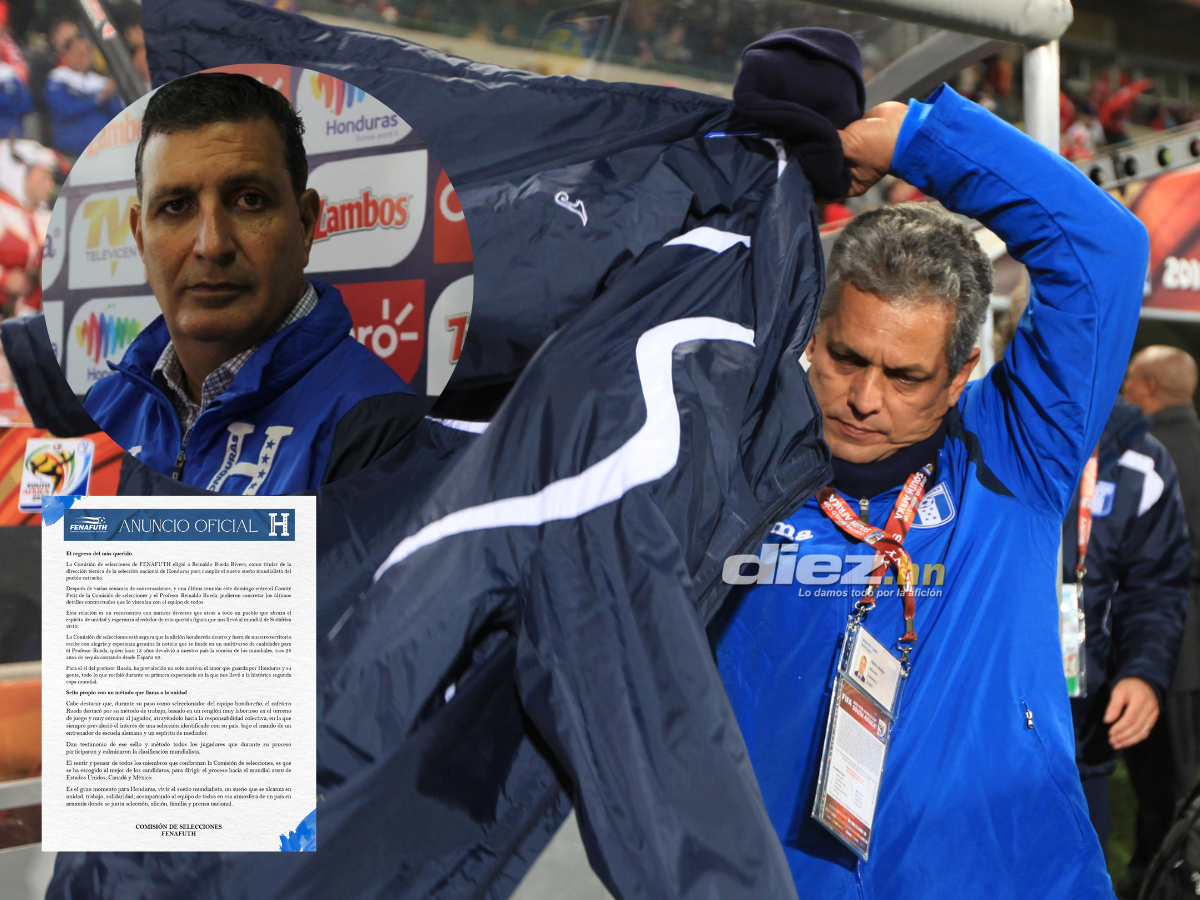 Fenafuth revela por qué eligieron a Reinaldo Rueda y el tiempo de su contrato con la Selección de Honduras