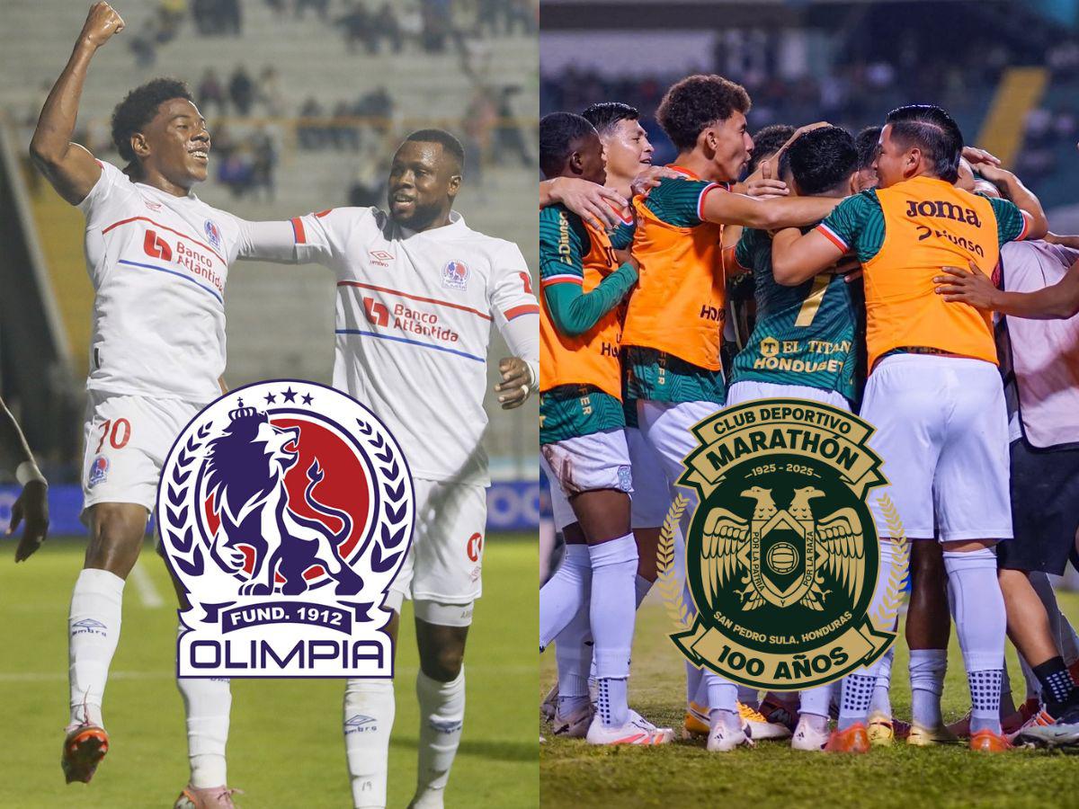 Liga Nacional: ¿Qué resultados necesitan Olimpia y Marathón para clasificar a la gran final del Apertura 2025