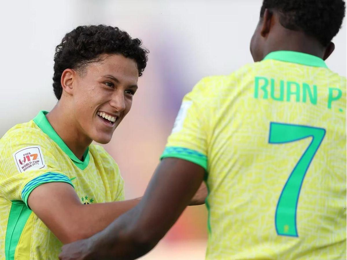 Tristeza en la Sub-17 de Honduras, Brasil bailó samba y el nuevo Haaland despedazó a la Bicolor en Qatar