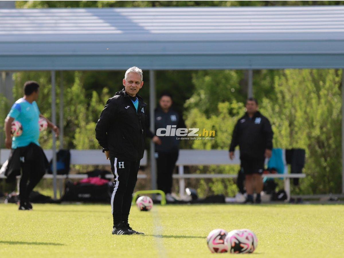 Con Ramón Núñez de invitado de lujo: Así pulió Reinaldo Rueda el último entreno de la Selección de Honduras en Dallas