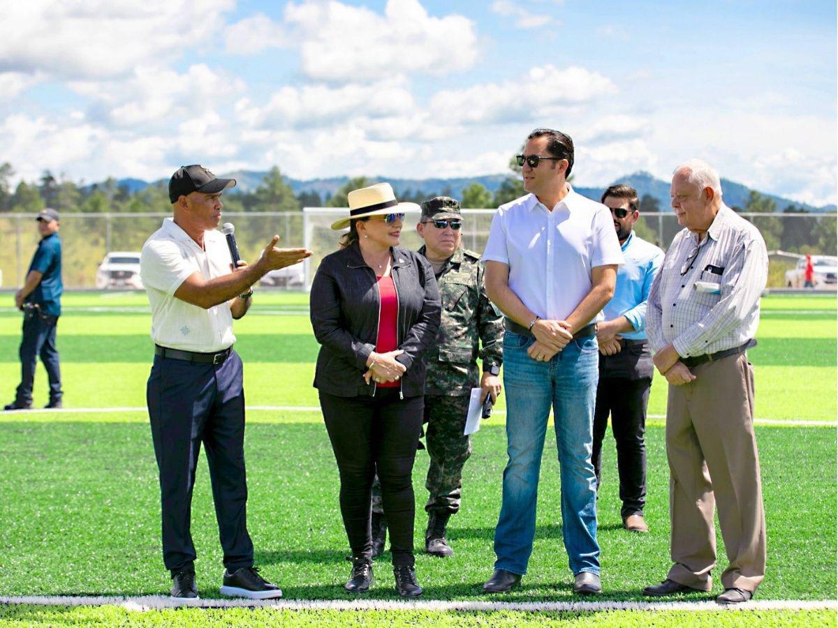 ¡Para 32 mil habitantes! Condepor da el visto bueno para inaugurar moderna cancha en Dulce Nombre de Culmí, Olancho