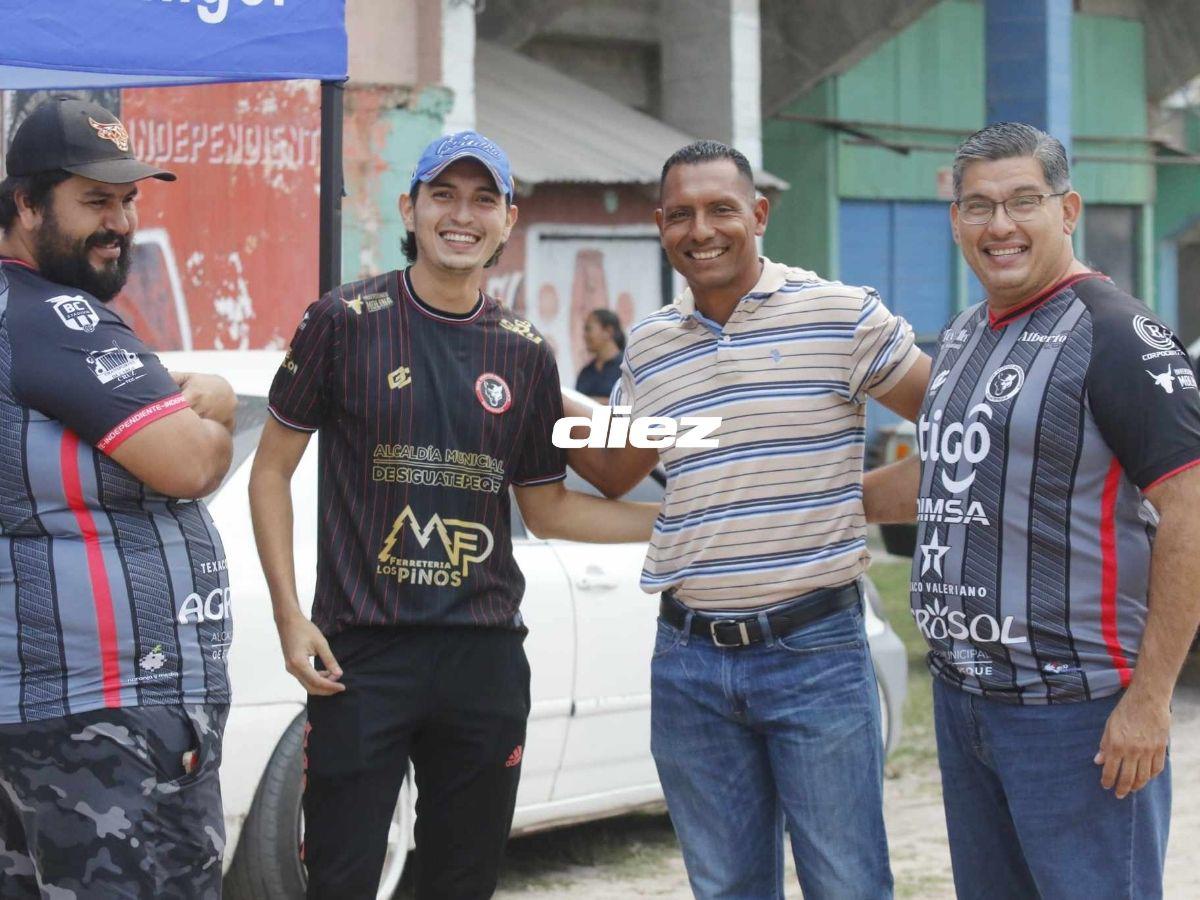 ¡Para enamorarse! El ambientazo en Siguatepeque previo al Independiente-Platense por Liga de Ascenso