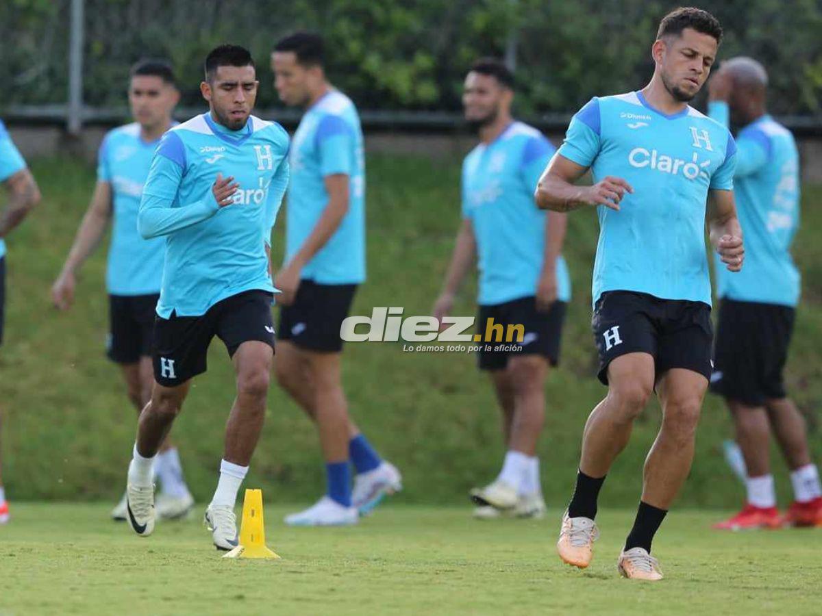 Luis Palma lució su talento y hubo cumpleaños en el CAR en último entreno de Honduras antes de la batalla ante Cuba