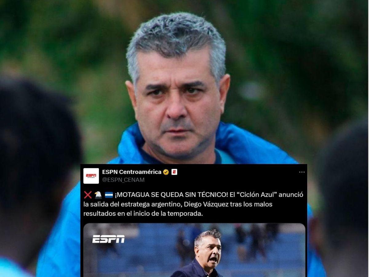 Es sorpresa, El DT que eliminó al Olimpia: Prensa reacciona a la destitución de Diego Vázquez y la llegada de Javier López