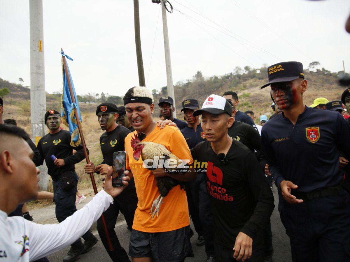 Shin Fujiyama hace historia en Honduras: Así fue el recibimiento al japonés tras cumplir el reto de 250 km