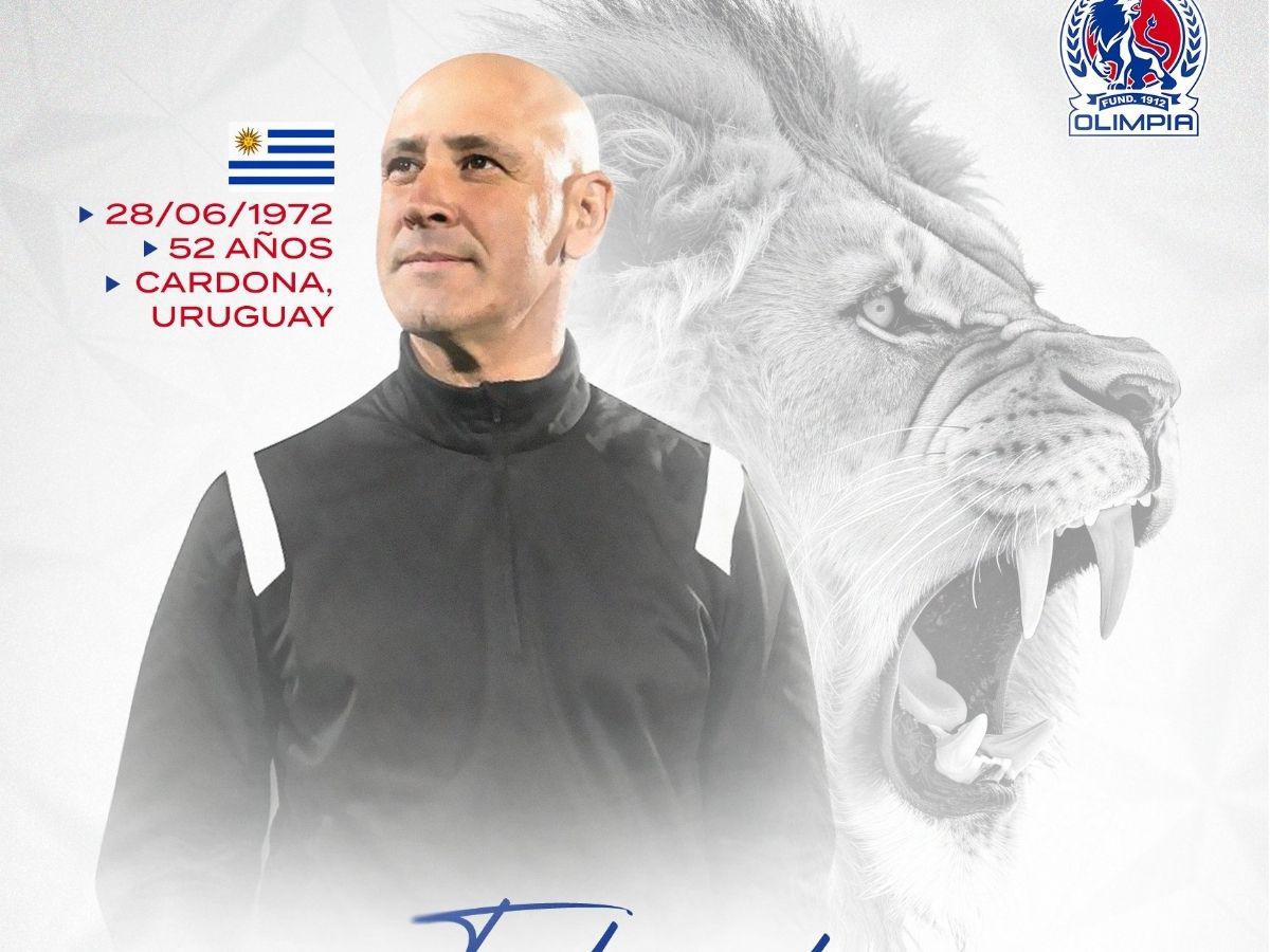 ¡Dos veces campeón en Uruguay! ¿Quién es Eduardo Espinel, el nuevo director técnico del Olimpia?