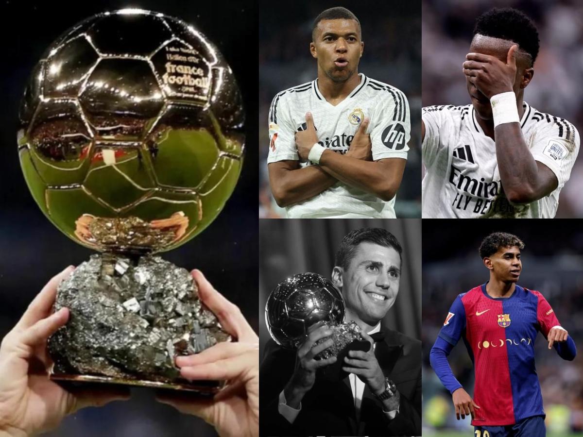 Balón de Oro 2025: Vinicius, Mbappé y Lamine Yamal son los grandes candidatos para ser el sucesor de Rodri