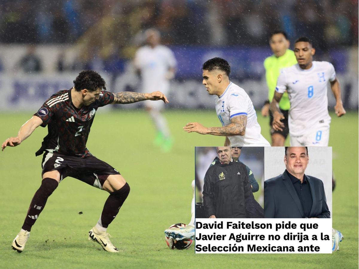Faitelson pide castigo para Aguirre por gestos obscenos y prensa de México mete miedo a Honduras: “Será un infierno”